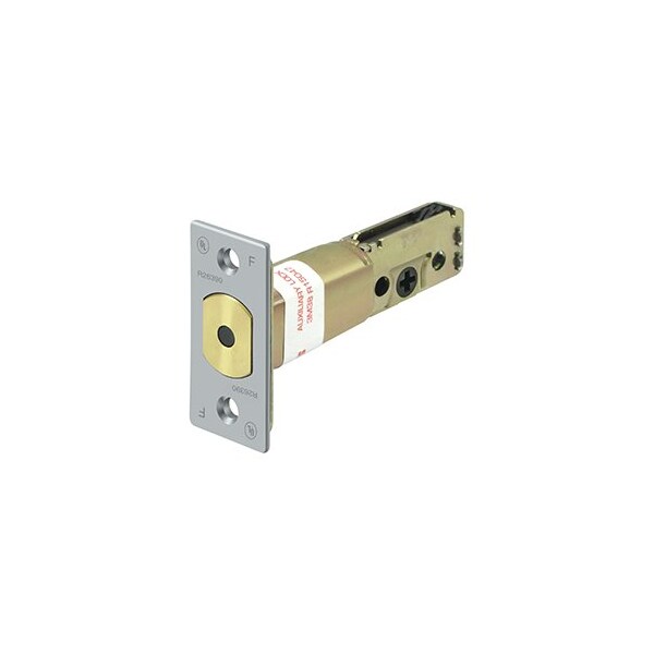 2-3/4 Length Pro Series Grade 2 Regular Drive-In Latch Bolt Brushed Chrome